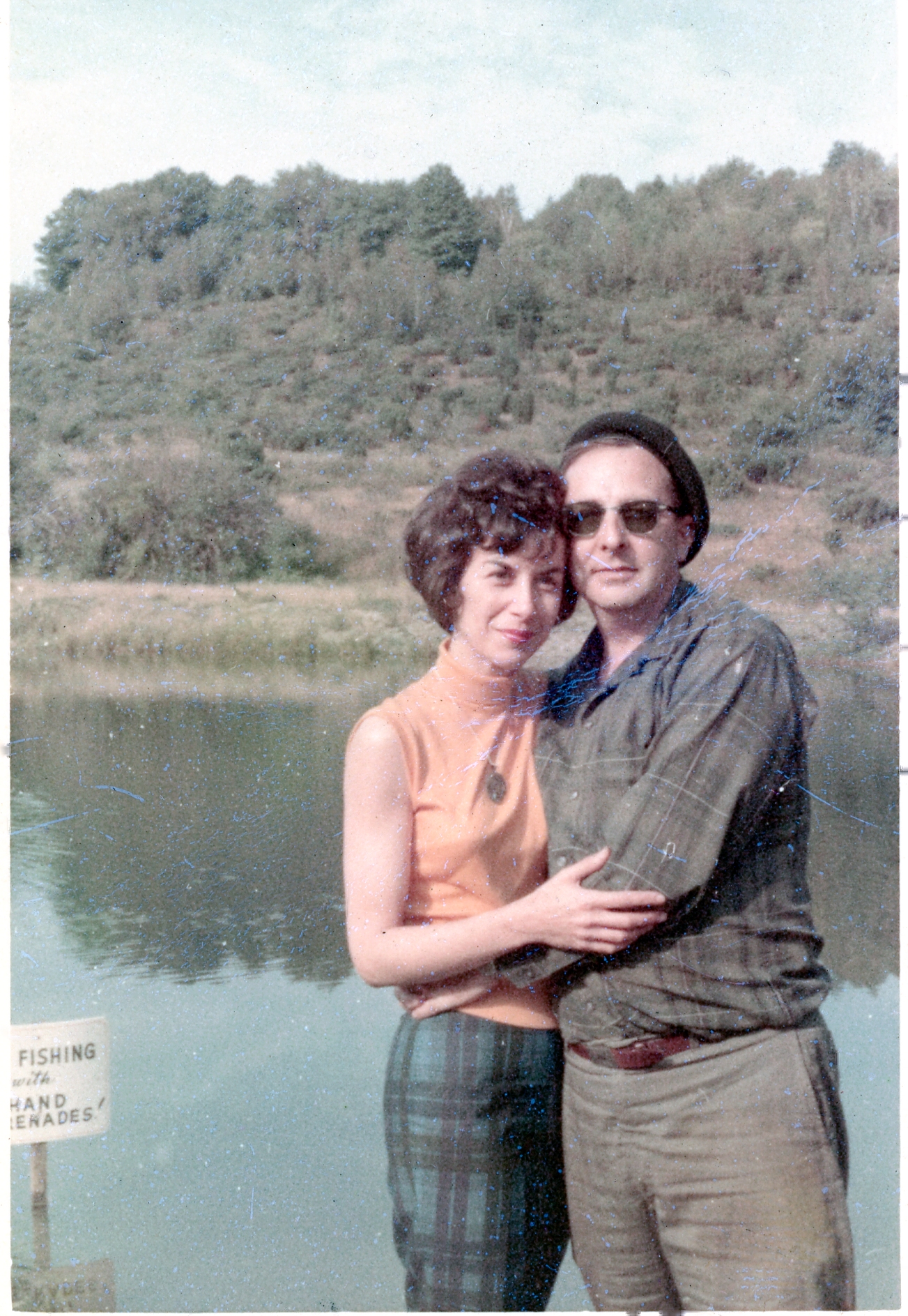 Stuart and Lydia Clarry Fishing
